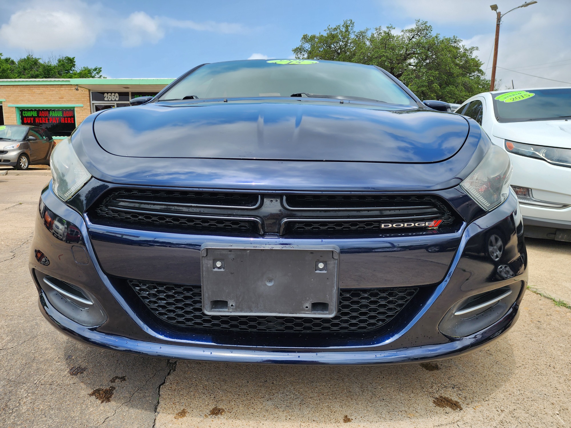 2015 BLUE /BLACK Dodge Dart SXT (1C3CDFBB7FD) with an 2.4L L4 DOHC 16V engine, AUTO transmission, located at 2660 S.Garland Avenue, Garland, TX, 75041, (469) 298-3118, 32.885551, -96.655602 - CASH$$$$$$ CAR!! This is a SUPER CLEAN 2015 DODGE DART SXT! BLUETOOTH! SUPER NICE! Come in for a test drive today. We are open from 10am-7pm Monday-Saturday. Call or text us with any questions at 469.202.7468, or email us at DallasAutos4Less@gmail.com. - Photo #9